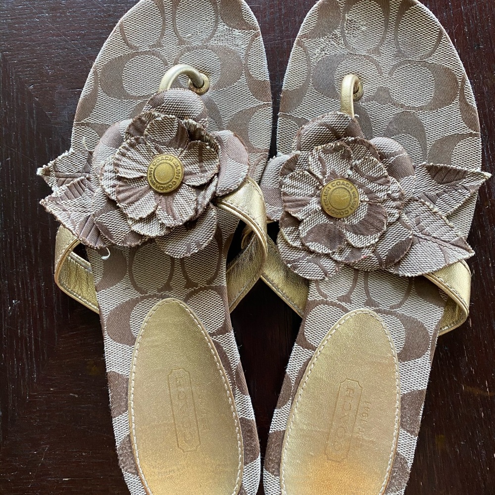 Coach sandals